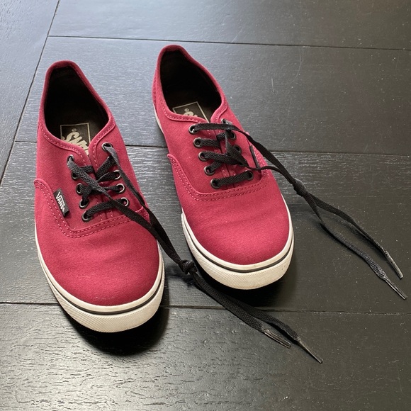 Vans TB2T Skateboard Shoes. Mens 4, Womens 5.5. Maroon - Picture 1 of 11